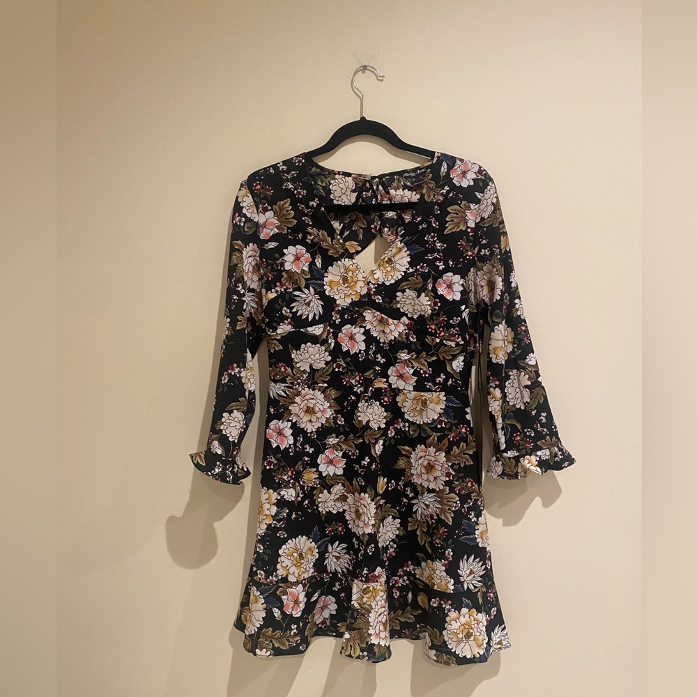 Floral Funky Soul Vintage Inspired Hippie Dress